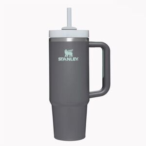 Stanley Tumbler Charcoal with sea green 40oz